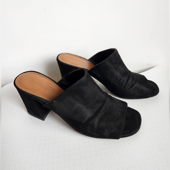 Black suede mules - Picture 2 of 7